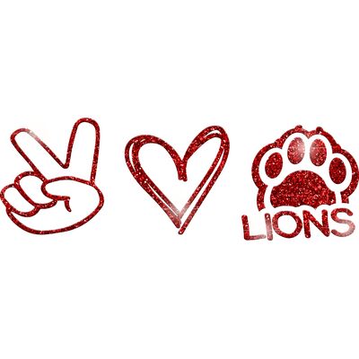 GLT86 RED GLITTER Thumbnail